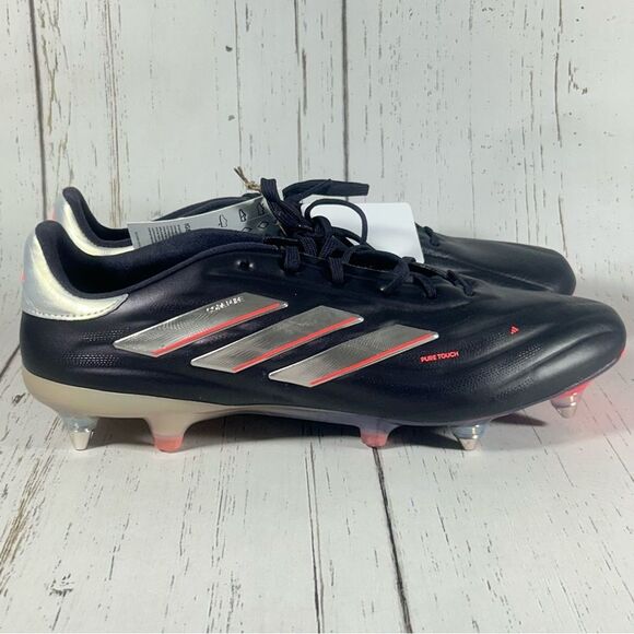 Adidas Copa Pure 2 Elite SG Leather Soccer Cleats Aurora Mens Size 12 IG8693 - Picture 1 of 10